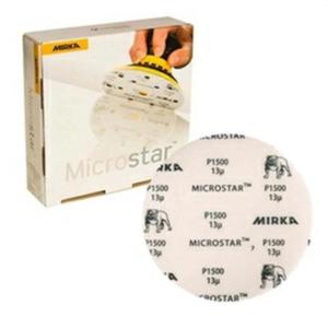 Шлифовальный материал MICROSTAR на плёночной основе Mirka